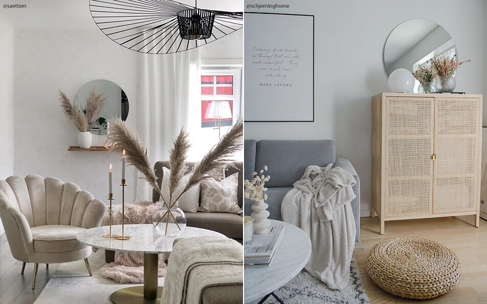 Arredamento soggiorno - naturale e armonioso