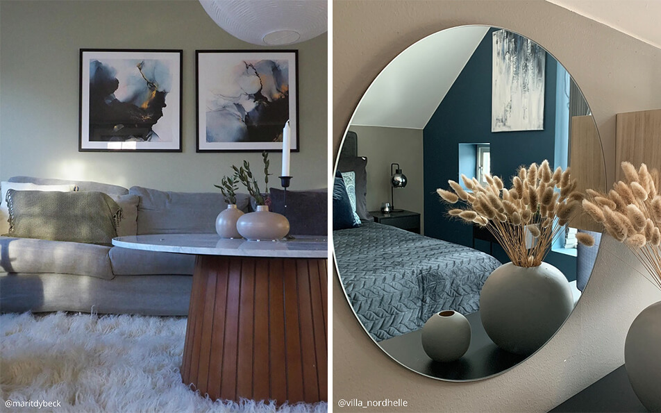 Poster, cornici, specchi - arredamento naturale