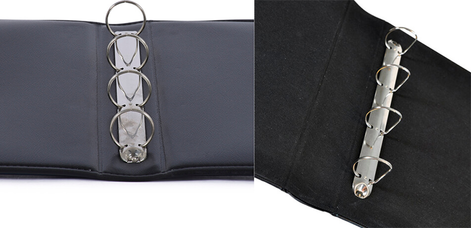 Raccoglitori neri - album fotografici ad anelli